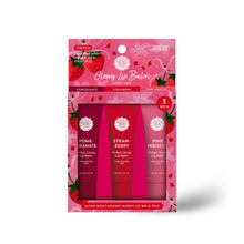 Load image into Gallery viewer, Kissy Lips Glowy Lip Balm Trio
