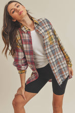 Load image into Gallery viewer, Noelle Flannel Shirt: Oat
