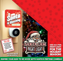 Load image into Gallery viewer, Christmas Santa or Elf Cam Night Light AC Wall
