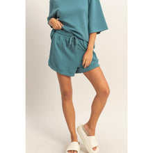 Load image into Gallery viewer, Elasticized Waist Loose Shorts: BLACK
