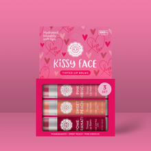 Load image into Gallery viewer, Kissy Face Lip Balm Set of 3
