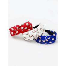 Load image into Gallery viewer, Baseball Game Day Knot Hairband: MIX COLOR / ONE
