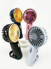 Load image into Gallery viewer, Portable Hand Fan with Pull out Stand: MIX COLOR / ONE(12)
