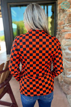 Load image into Gallery viewer, Pep Rally Pullover - Orange &amp; Black
