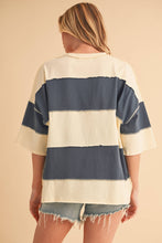 Load image into Gallery viewer, Polly Color Block Top: Salmon Mauve / Contemporary
