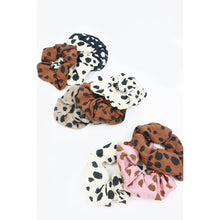 Load image into Gallery viewer, Leopard Scrunchie Set: MIX COLOR / ONE
