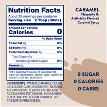 Load image into Gallery viewer, Sugar Free Caramel Syrup
