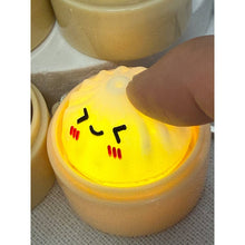 Load image into Gallery viewer, Light Up Cute Dumpling Clicker Keychain: MIX COLOR / ONE(12)
