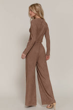 Load image into Gallery viewer, Long Sleeve Crew Neck Top: Wine
