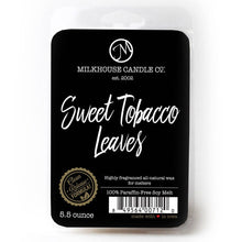 Load image into Gallery viewer, 5.5 oz Wax Melts: Sweet Tobacco Leaves
