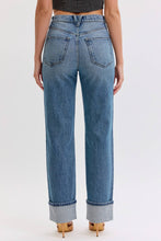 Load image into Gallery viewer, Cello Jeans Super High Rise Dad Jean with Cuff
