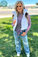 Load image into Gallery viewer, Pep Rally Mesh Top Purple
