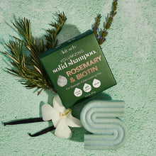 Load image into Gallery viewer, Rosemary &amp; Biotin Volumizing Solid Shampoo

