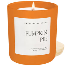Load image into Gallery viewer, Pumpkin Pie 15 oz Soy Candle - Fall Decor &amp; Gifts
