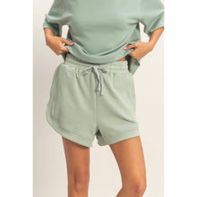 Load image into Gallery viewer, Elasticized Waist Loose Shorts: BLACK
