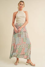 Load image into Gallery viewer, Bradyn Print Skirt: Tan/Orange / Contemporary
