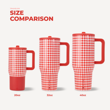 Load image into Gallery viewer, Summer Picnic HydroJug 40 oz Traveler Tumbler
