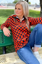 Load image into Gallery viewer, Pep Rally Pullover - Orange &amp; Black

