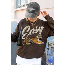 Load image into Gallery viewer, EASY TIGER MINERAL GRAPHIC SWEATSHIRTS: Mineral Black / S-M-L-XL(1-2-2-1)
