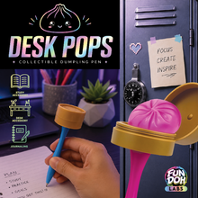 Load image into Gallery viewer, Fun Doh Squishy Dumpling Pen Desk Pop Variety - 12/Display: Wholesale Price
