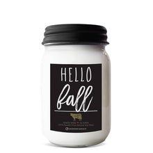 Load image into Gallery viewer, 13 oz Mason Jar Candle: Hello Fall
