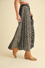 Load image into Gallery viewer, Melanie Skirt: Black Floral
