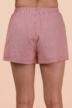 Load image into Gallery viewer, Striped &amp; Checker Boxer Shorts: BLUE STRIPE
