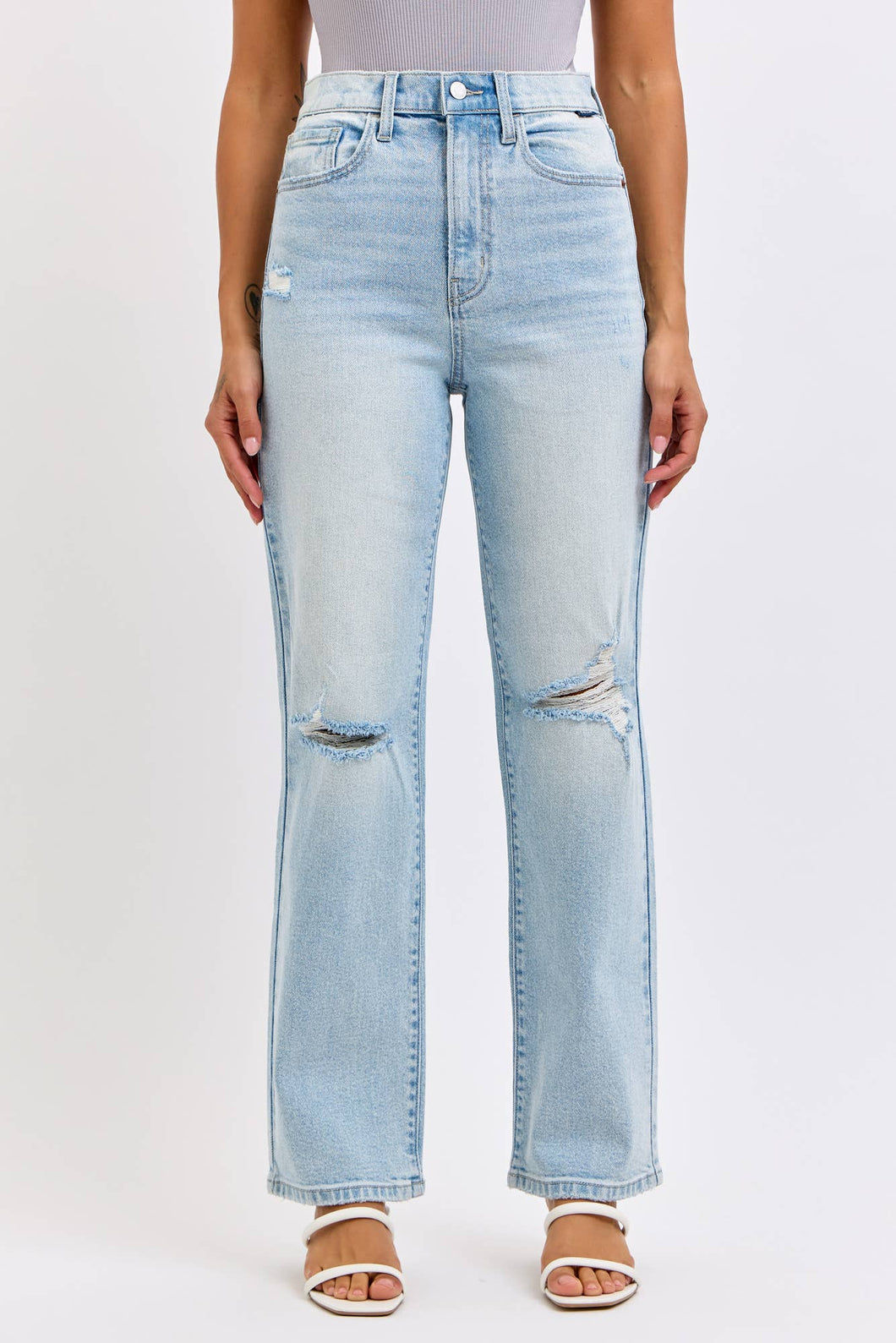 Cello Jeans Light Super High Rise Dad Jean