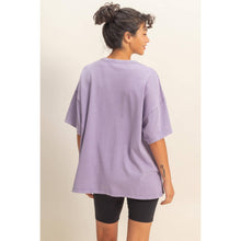Load image into Gallery viewer, Oversized Mineral Wash T-Shirt: OFF WHITE

