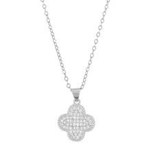 Load image into Gallery viewer, Clover Pendant Charm Necklace: Gold

