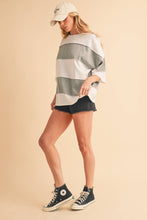 Load image into Gallery viewer, Polly Color Block Top: Salmon Mauve / Contemporary
