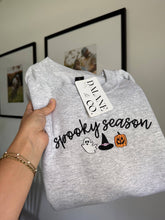 Load image into Gallery viewer, Spooky Season Embroidered Crewneck
