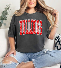 Load image into Gallery viewer, Bold Varsity CUST40 Polka Dot Font DTF Top: Pepper CC tee / S

