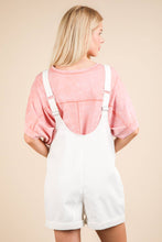 Load image into Gallery viewer, Washed Denim Casual Romper: SAGE
