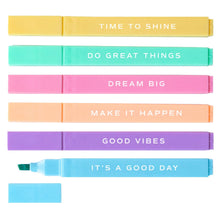 Load image into Gallery viewer, Do Great Things Highlighter Set - Stationery Set
