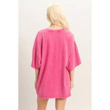 Load image into Gallery viewer, Oversized Mineral Wash T-Shirt: OFF WHITE
