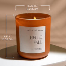 Load image into Gallery viewer, Pumpkin Pie 15 oz Soy Candle - Fall Decor &amp; Gifts
