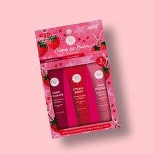 Load image into Gallery viewer, Kissy Lips Glowy Lip Balm Trio
