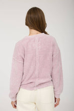 Load image into Gallery viewer, WASHED POCKET DETAIL LONG SLEEVE RIB KNIT TOP : LIGHT OLIVE
