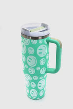 Load image into Gallery viewer, 40oz. Stainless Steel Smiley Cup
