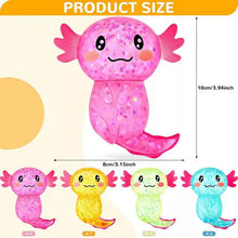 Load image into Gallery viewer, Glitter Axolotl Squishy: Color will be random
