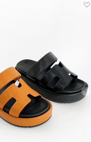 Black Platform Sandal