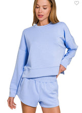 Load image into Gallery viewer, Blue Scuba Shorts
