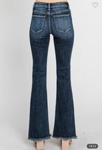 Load image into Gallery viewer, Petra Mid Rise Classic Bootcut with Fringed Hem Jeans SKUPBC
