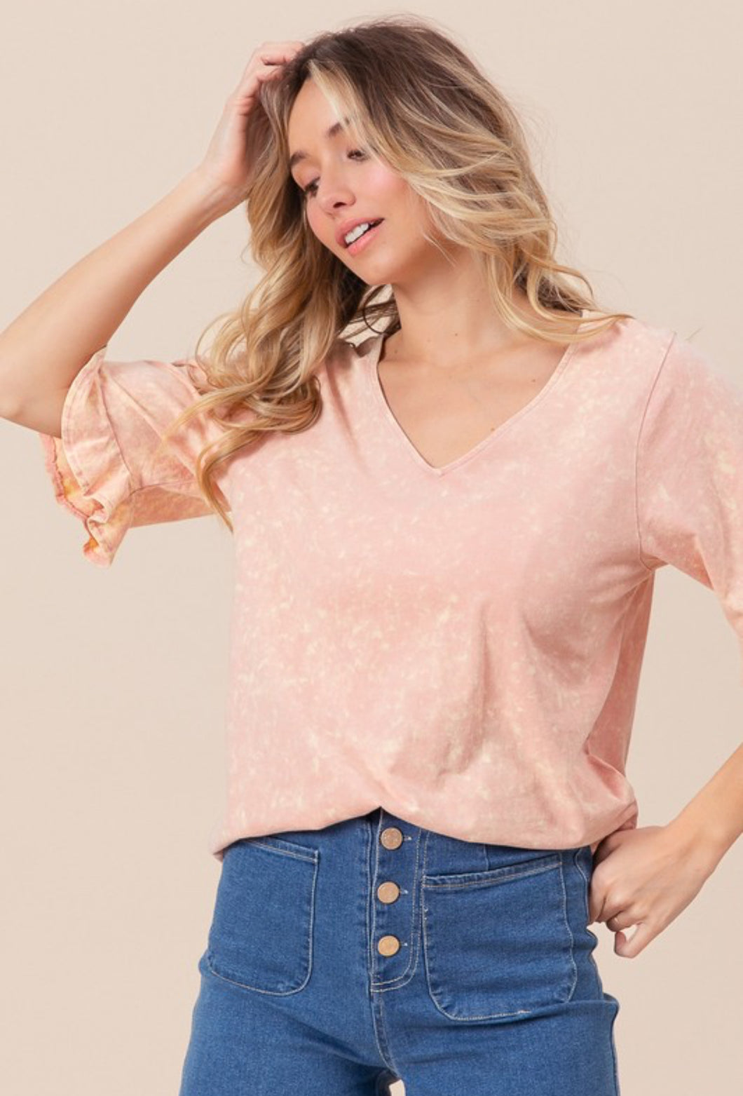 Dusty pink top