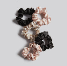 Load image into Gallery viewer, Satin sleep scrunchies - 5 pieces
