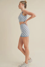 Load image into Gallery viewer, Checkmate Checkered Sports Bra
