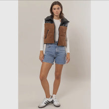 Load image into Gallery viewer, Mocha Sherpa Vest
