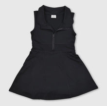 Load image into Gallery viewer, Black Sleeveless Dress with Shorts
