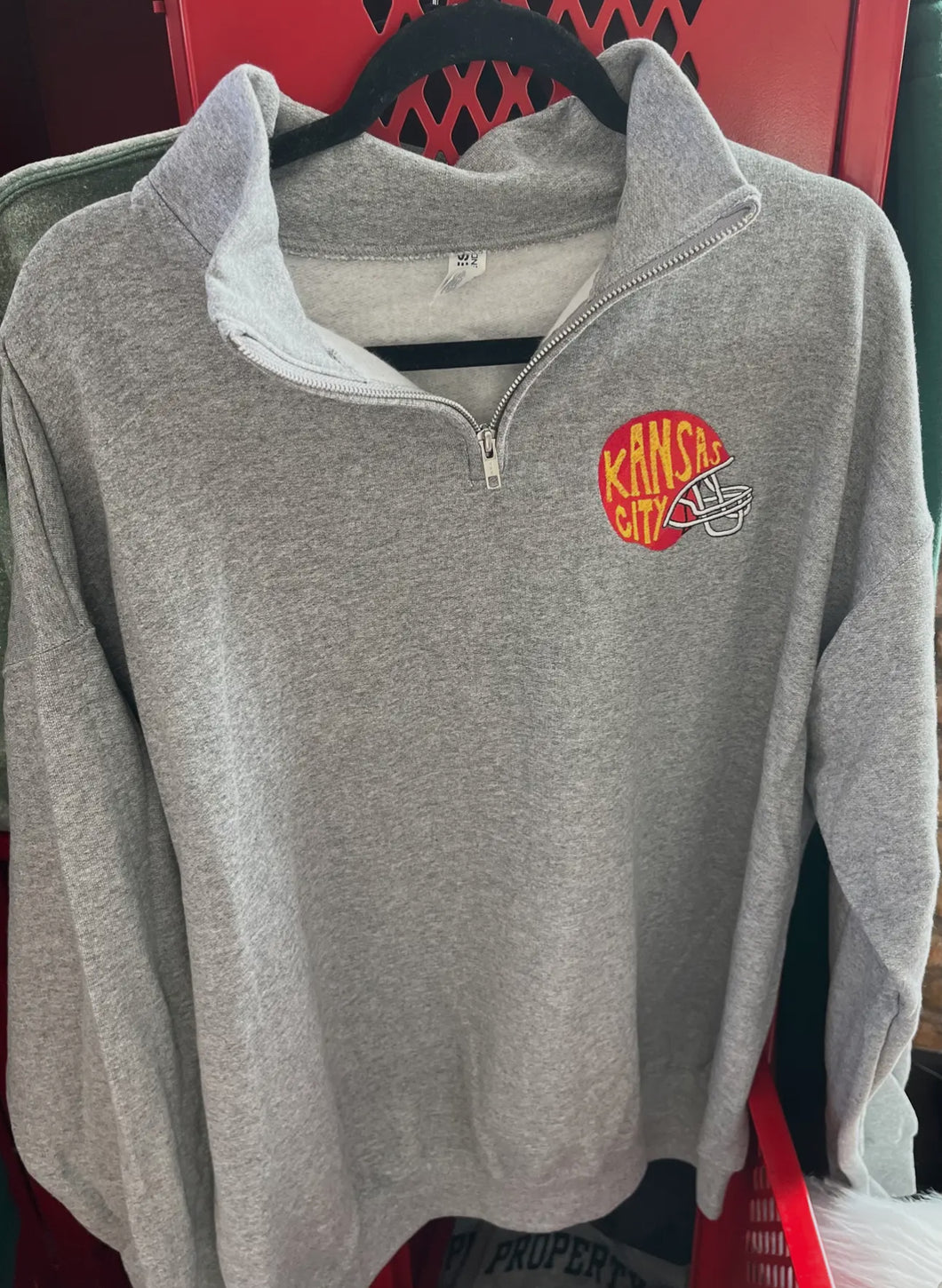 KC Helmet Quarter Zip